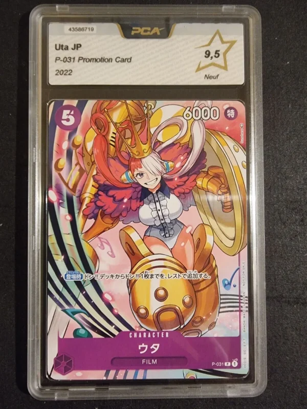 PCA 9.5 graded Uta One Piece card